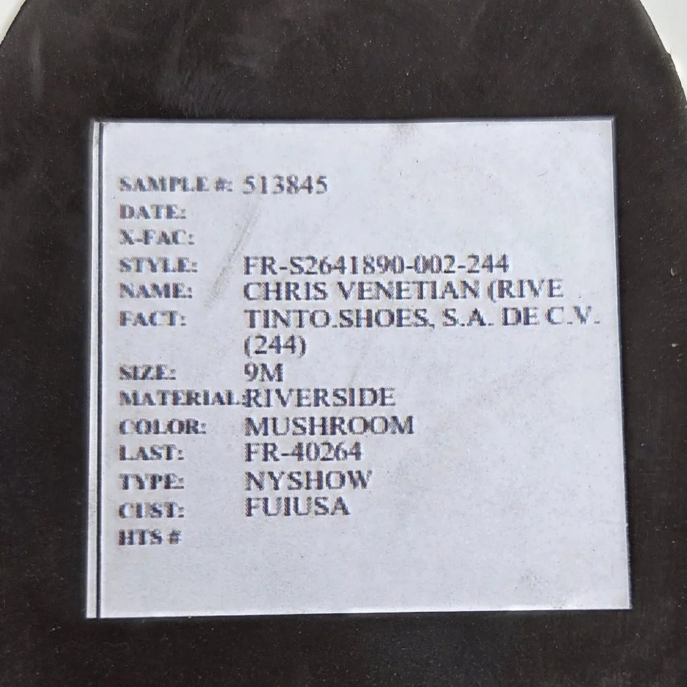 Frye Chris Venetian Slip-On Loafer Shoes Casual NWOB Distressed Mushroom Mens 9D - Picture 10 of 11